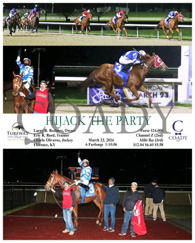 Hijack The Party - 03 - 22 - 24 R08 Tp Turfway Park