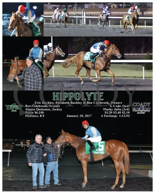 Hippolyte - 011817 Race 01 Tp Turfway Park