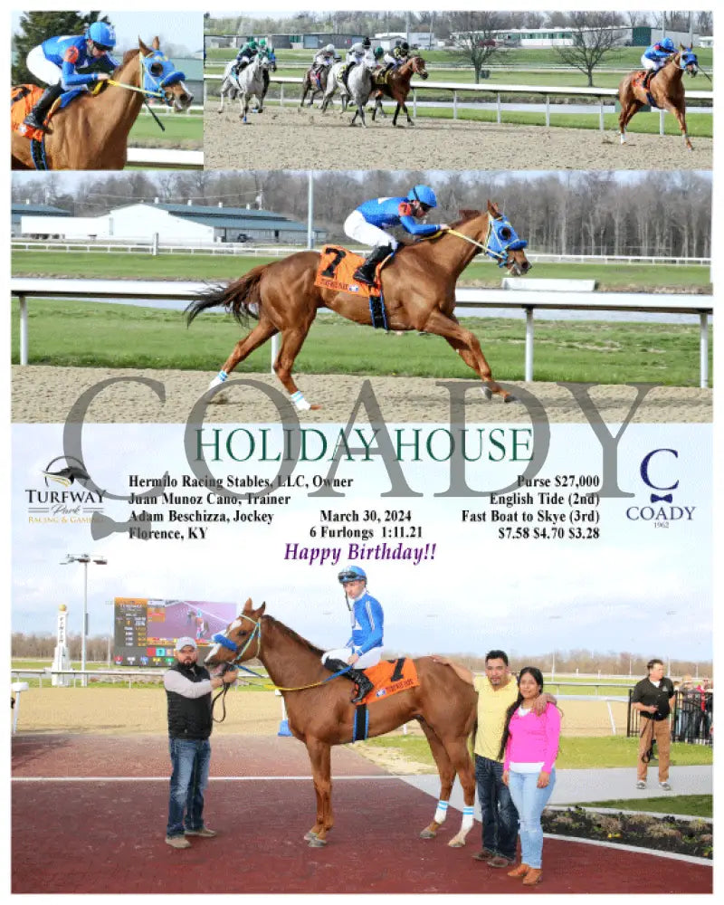 Holiday House - 03 - 30 - 24 R01 Tp Turfway Park
