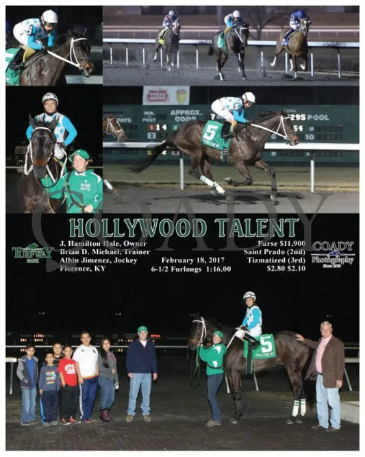 Hollywood Talent - 021817 Race 07 Tp Turfway Park