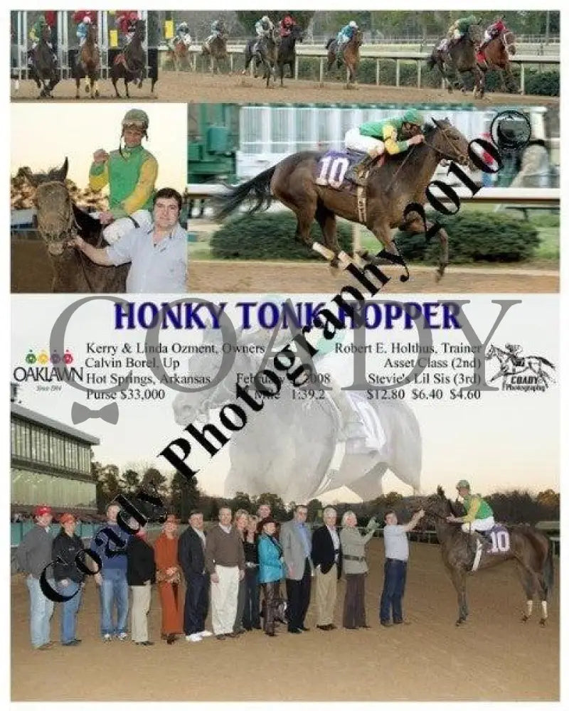 Honky Tonk Hopper - 2 8 2008 Oaklawn Park