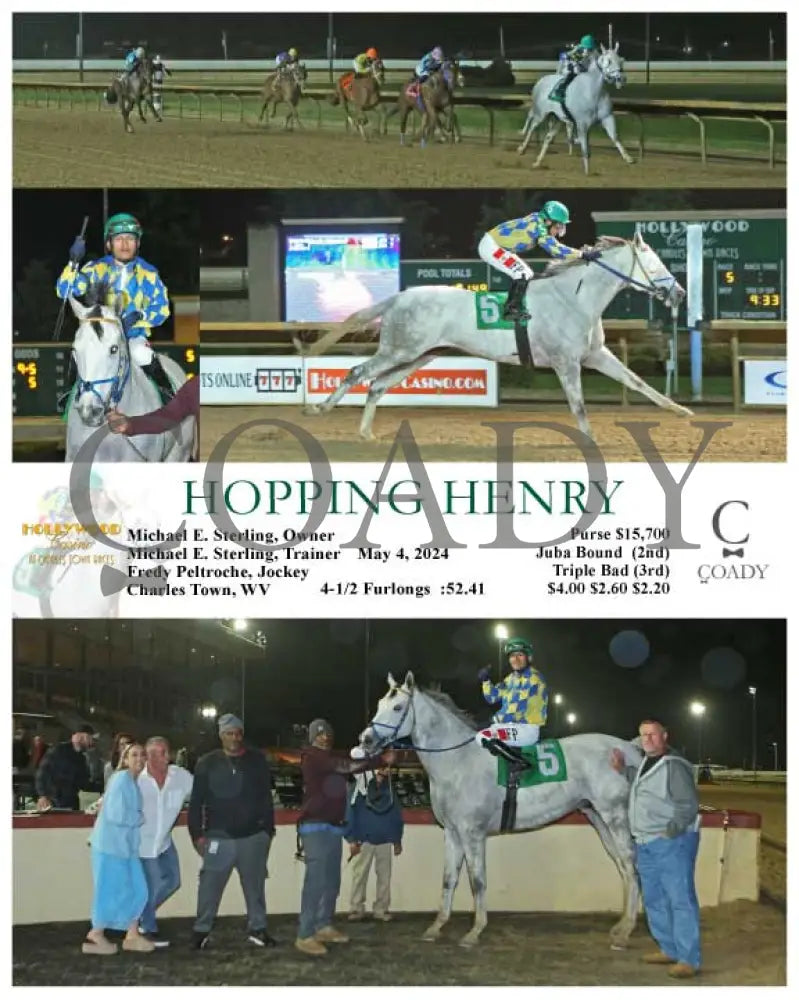 Hopping Henry - 05-04-24 R05 Ct Hollywood Casino At Charles Town Races