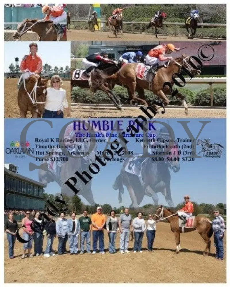 Humble Rick - The Hank S Fine Furniture Cup Oaklawn Park