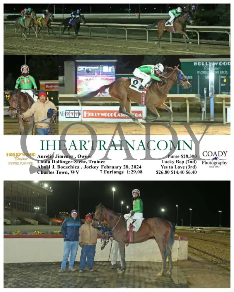 Copy Of Palacio - Owners First Win! 02-28-24 R01 Ct Hollywood Casino At Charles Town Races