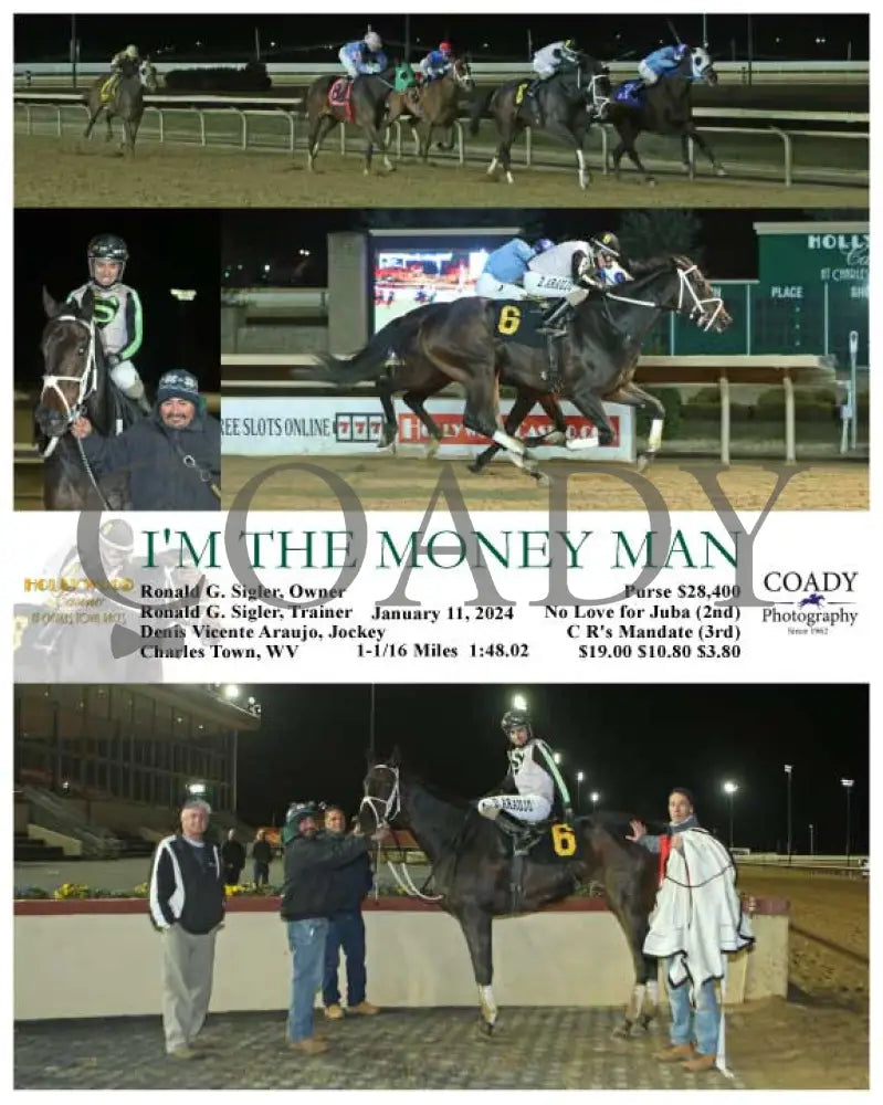 I’m The Money Man - 01-11-24 R07 Ct Hollywood Casino At Charles Town Races