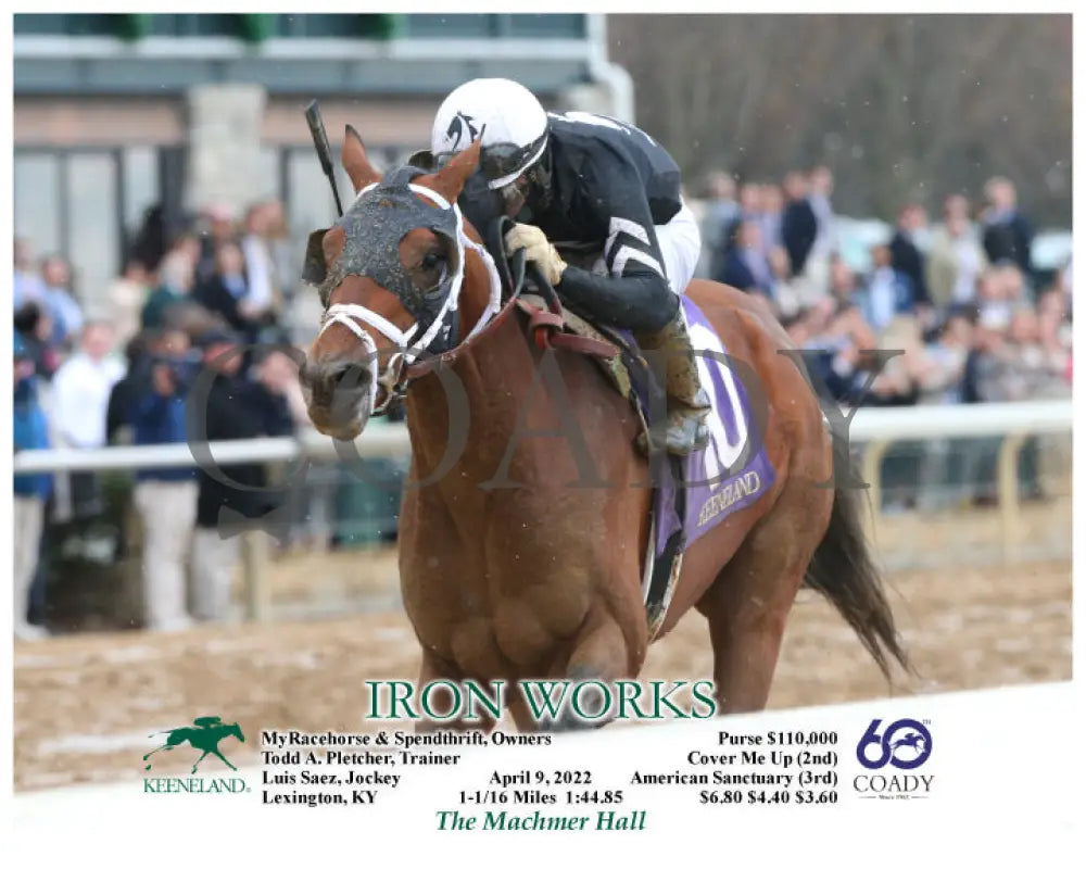 Iron Works - 04-09-22 R04 Kee Action 02 Keeneland