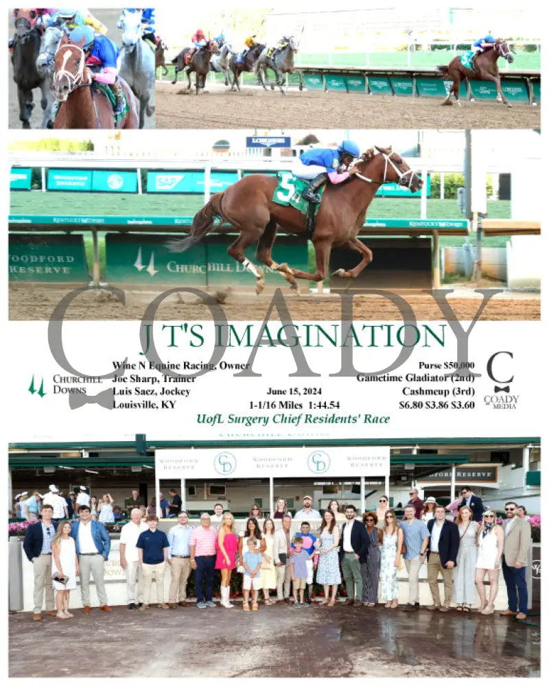 J T’s Imagination - 06-15-24 R04 Cd Group Churchill Downs