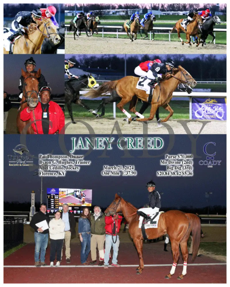 Janey Creed - 03 - 21 - 24 R05 Tp Turfway Park