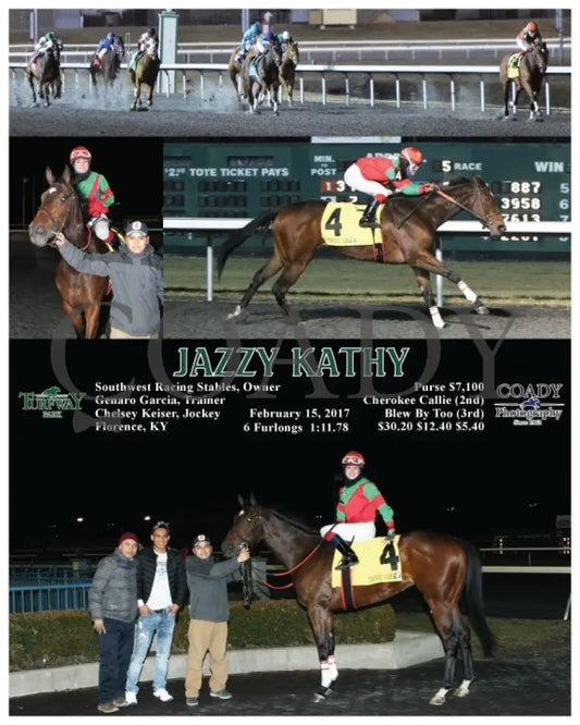 Jazzy Kathy - 021517 Race 05 Tp Turfway Park