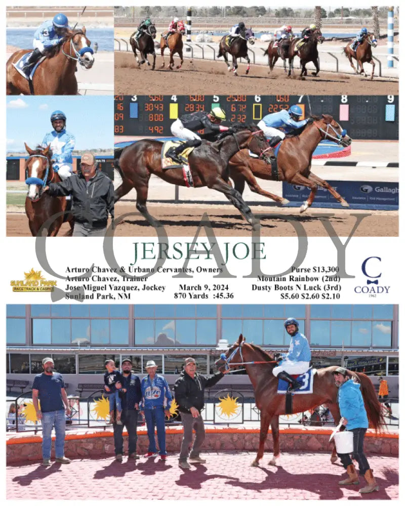 Jersey Joe - 03 - 09 - 24 R01 Sun Sunland Park