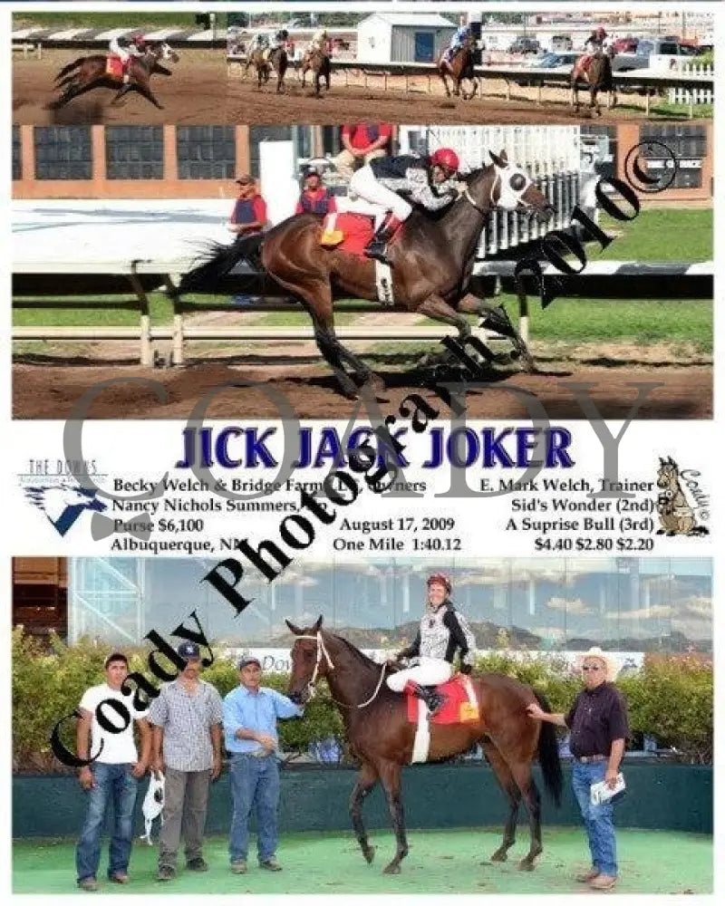 Jick Jack Joker - 8 17 2009 Downs At Albuquerque