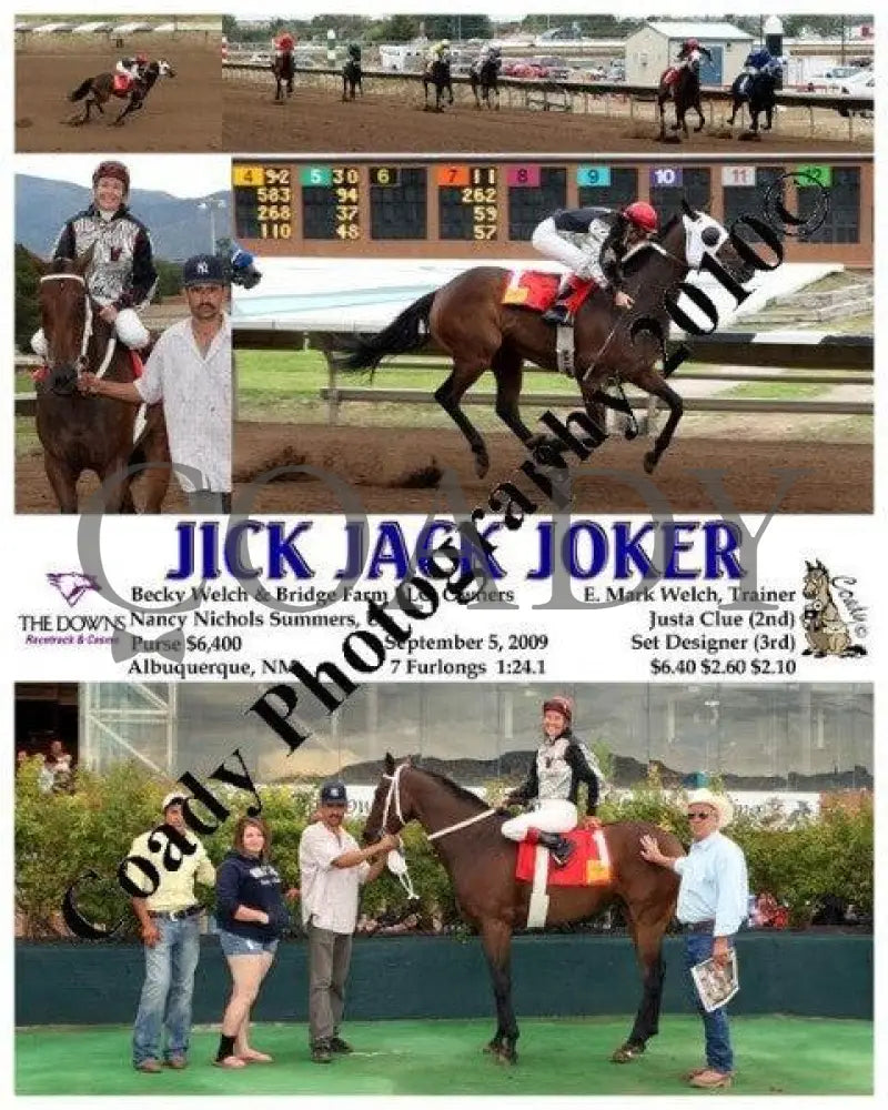 Jick Jack Joker - 9 5 2009 Downs At Albuquerque