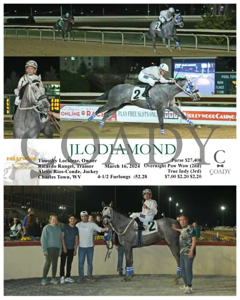 Jlodiamond - 03 - 16 - 24 R07 Ct Hollywood Casino At Charles Town Races