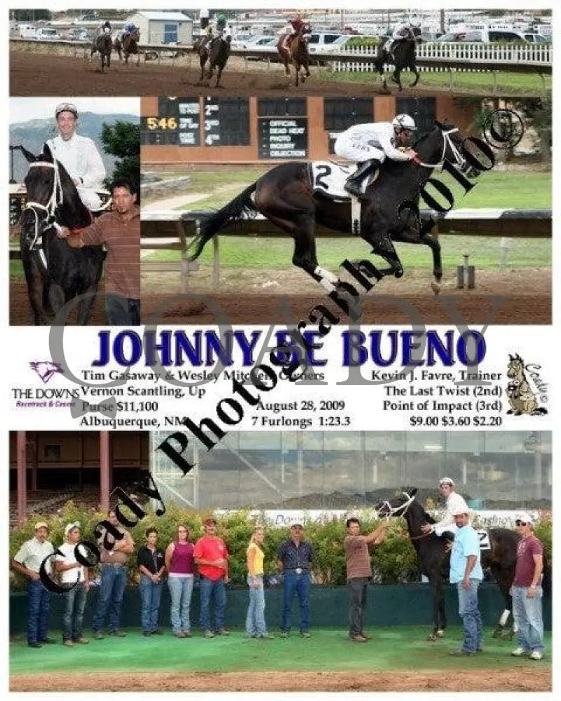 Johnny Be Bueno - 8 28 2009 Downs At Albuquerque