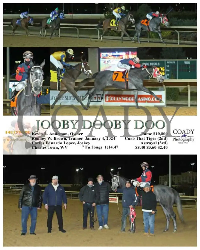 Jooby Dooby Doo - 01-04-24 R02 Ct Hollywood Casino At Charles Town Races