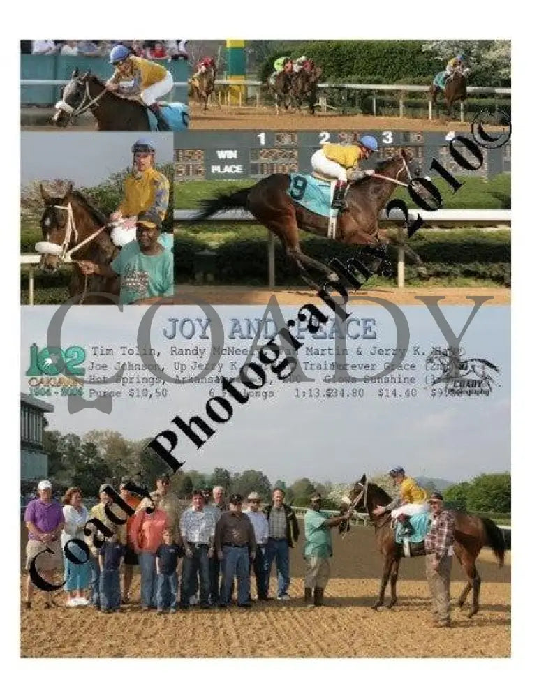 Joy And Peace - 3 31 2006 Oaklawn Park