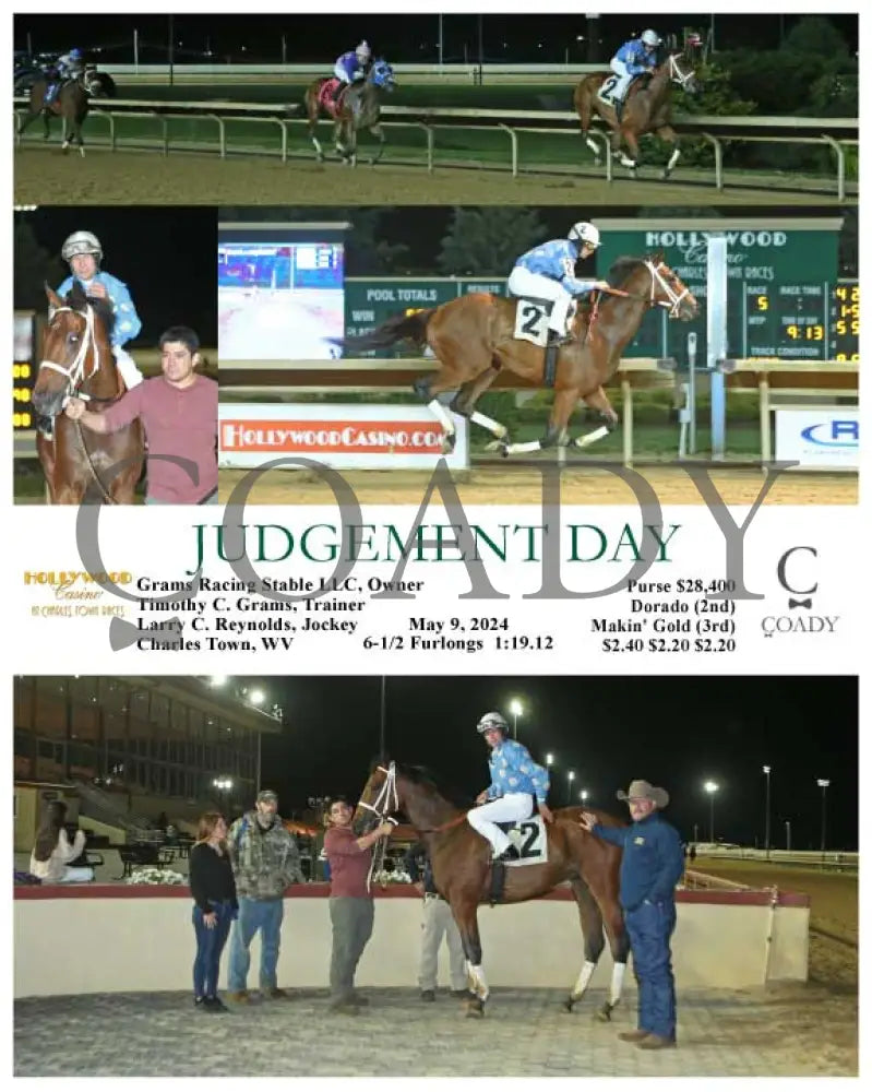 Judgement Day - 05-09-24 R05 Ct Hollywood Casino At Charles Town Races