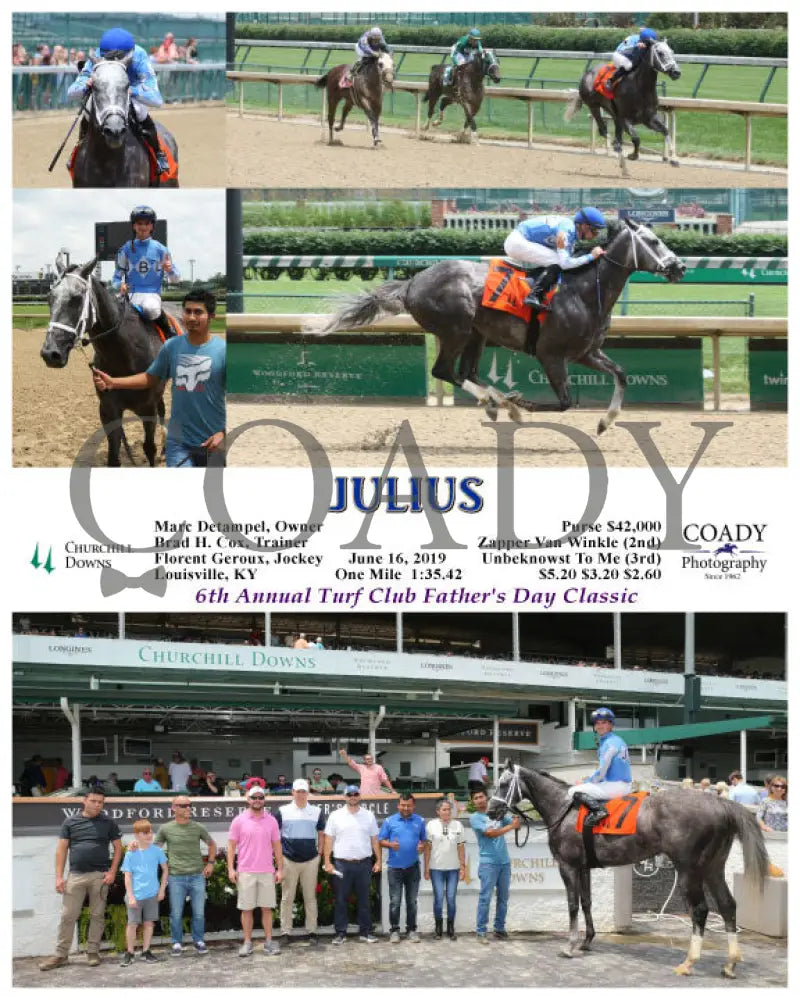 Julius - 06-16-19 R05 Cd Churchill Downs