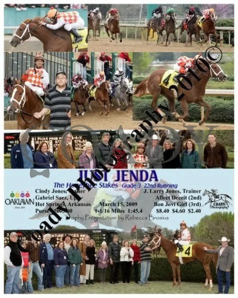 Just Jenda - The Honeybee Stakes 22Nd Running Oaklawn Park