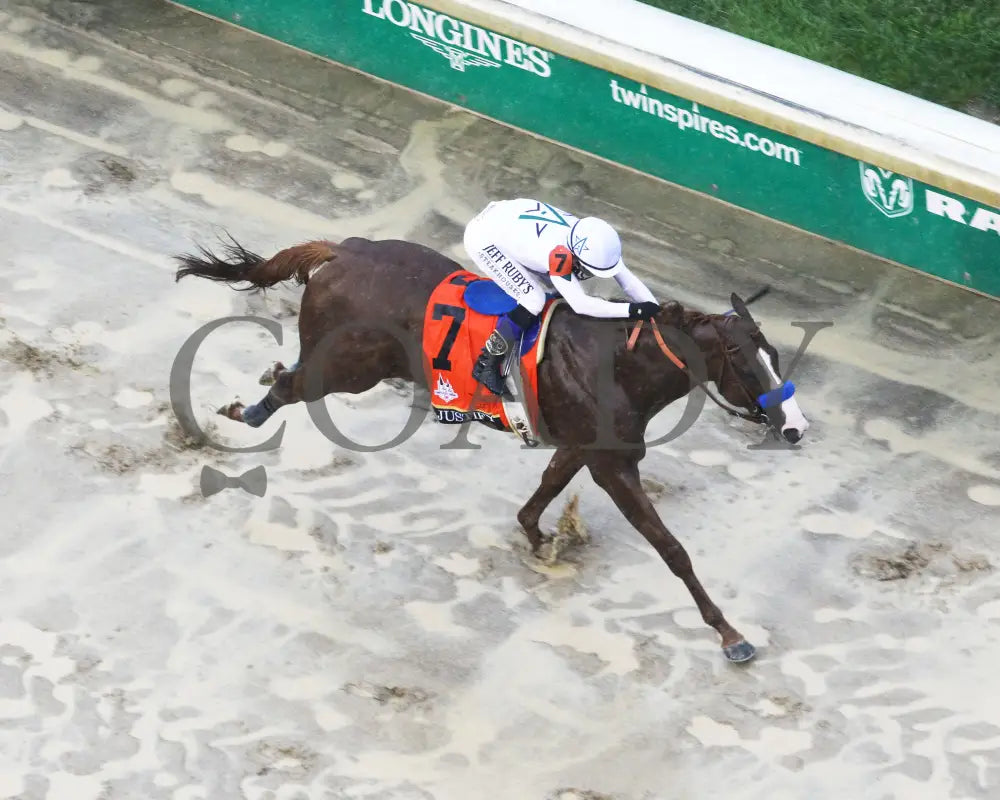 Justify - 050518 Race 12 Cd The Kentucky Derby G1 Aerial Finish 2 Churchill Downs