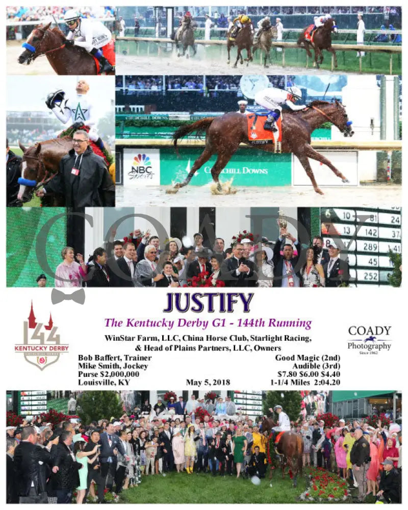 Justify - 050518 The Kentucky Derby G1 Wc7 Churchill Downs