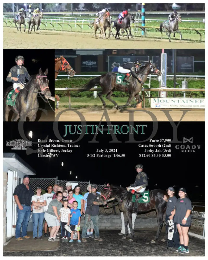 Justin Front - 07-03-24 R08 Mnr Mountaineer Park