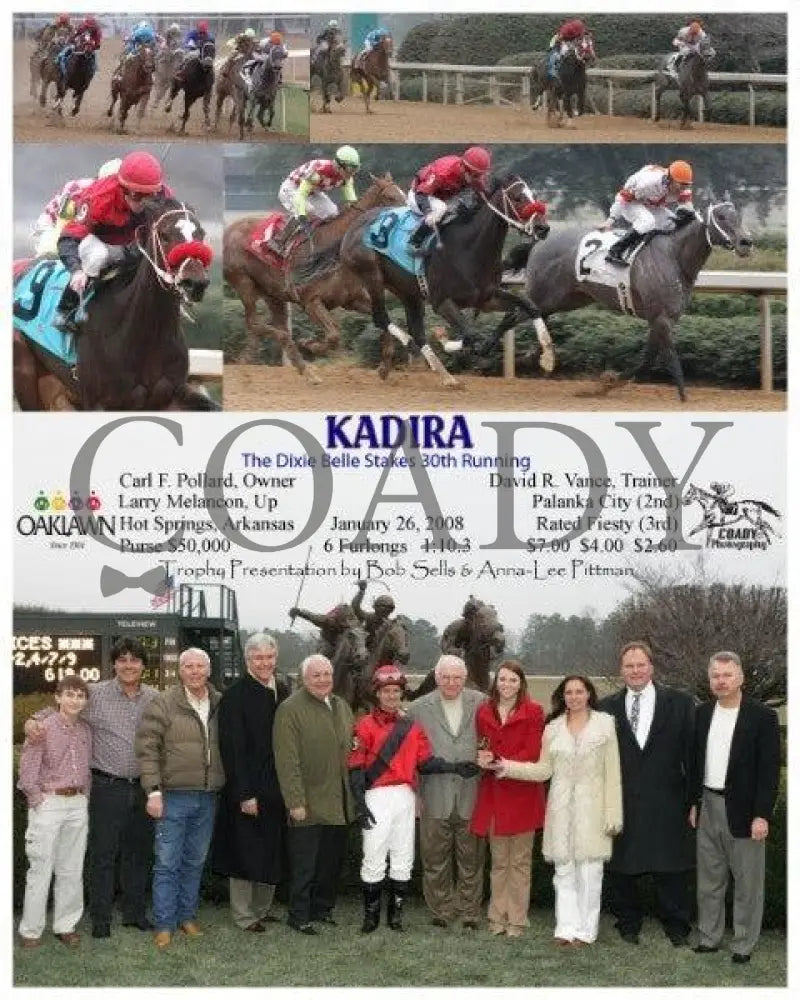 Kadira - The Dixie Belle Stakes 30Th Running Oaklawn Park