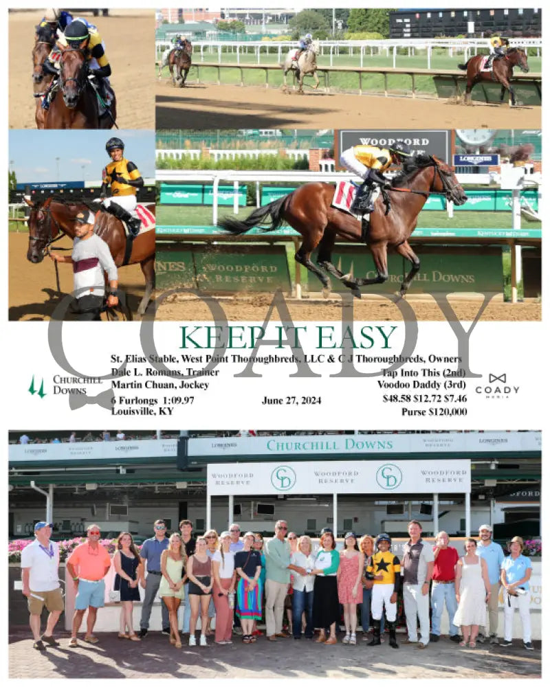 Keep It Easy - 06-27-24 R03 Cd Group Churchill Downs