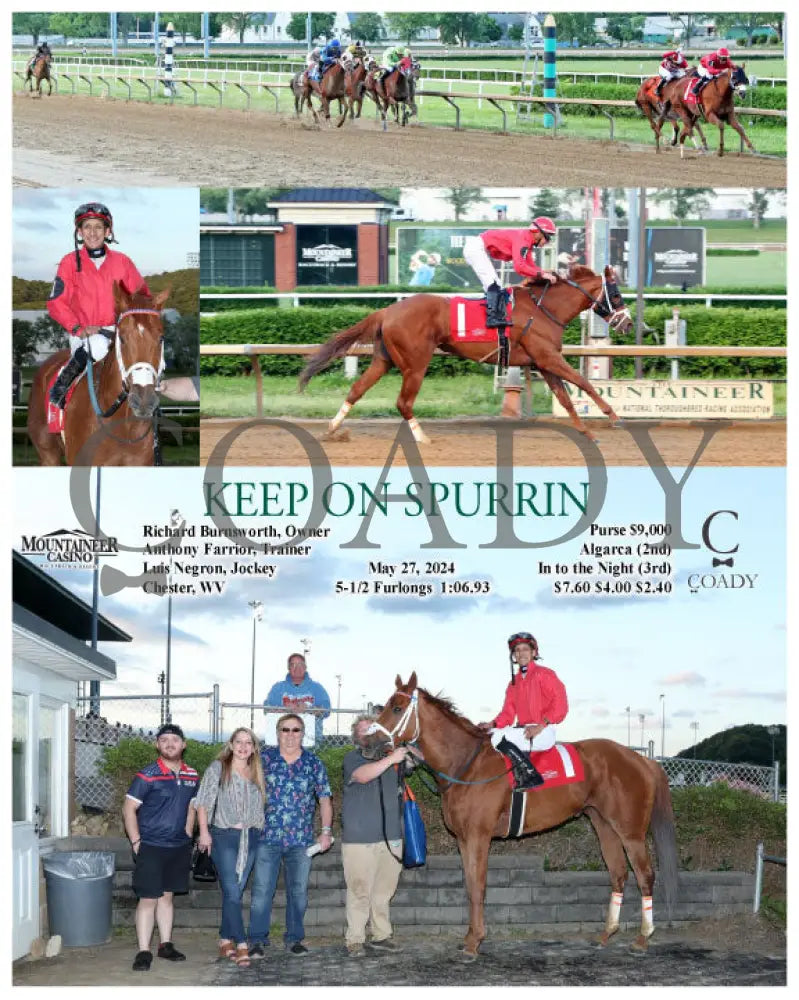 Keep On Spurrin - 05-27-24 R04 Mnr Mountaineer Park