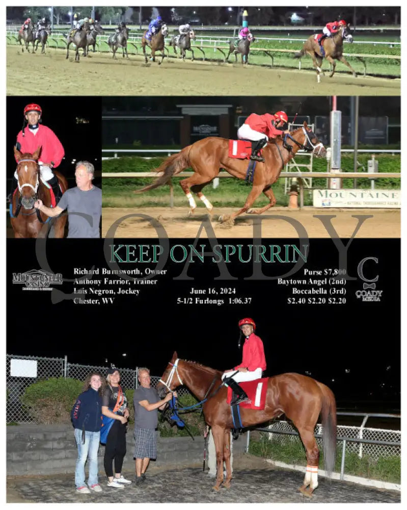 Keep On Spurrin - 06-16-24 R08 Mnr Mountaineer Park