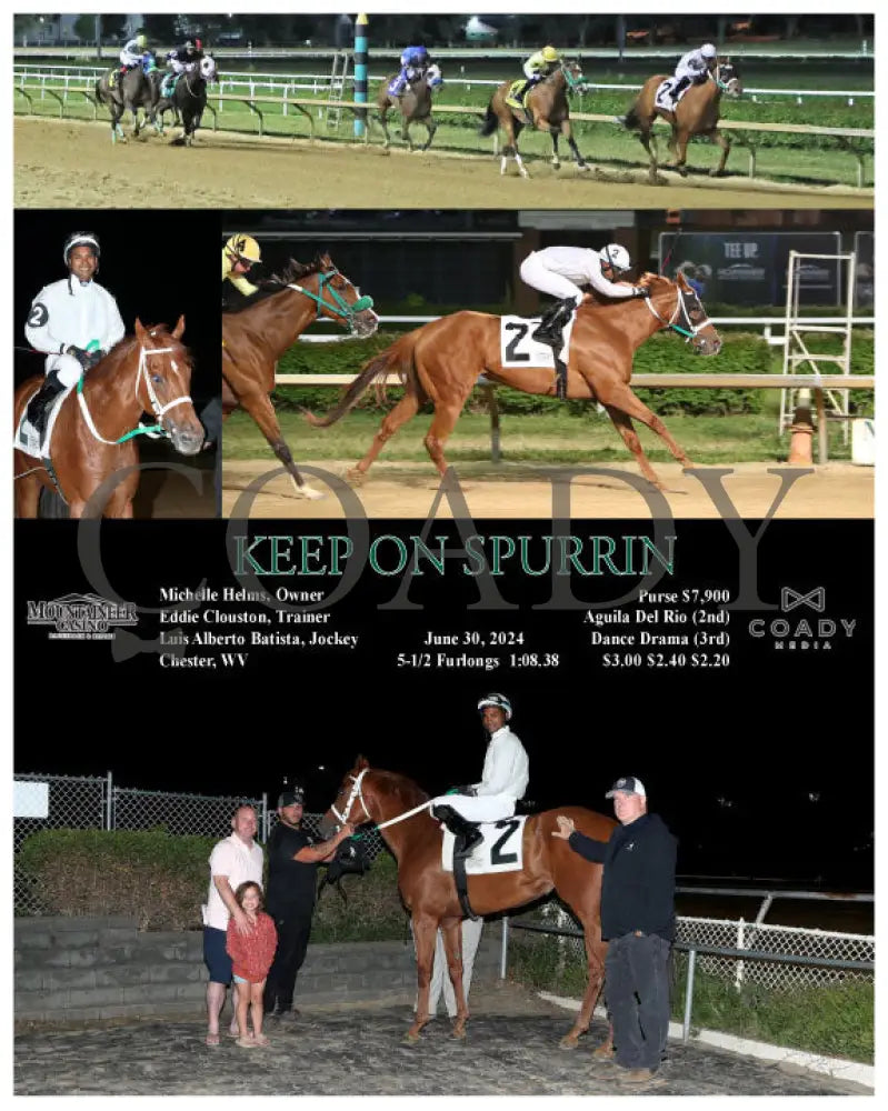 Keep On Spurrin - 06-30-24 R06 Mnr Mountaineer Park