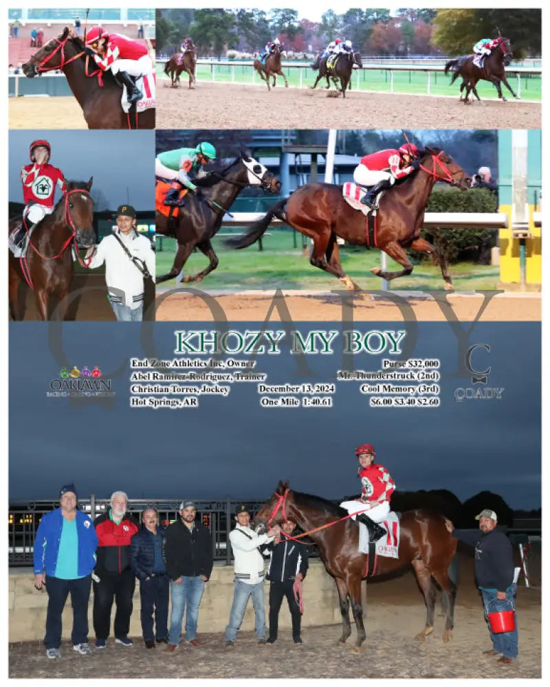 Khozy My Boy - 12-13-24 R10 Op Oaklawn Park