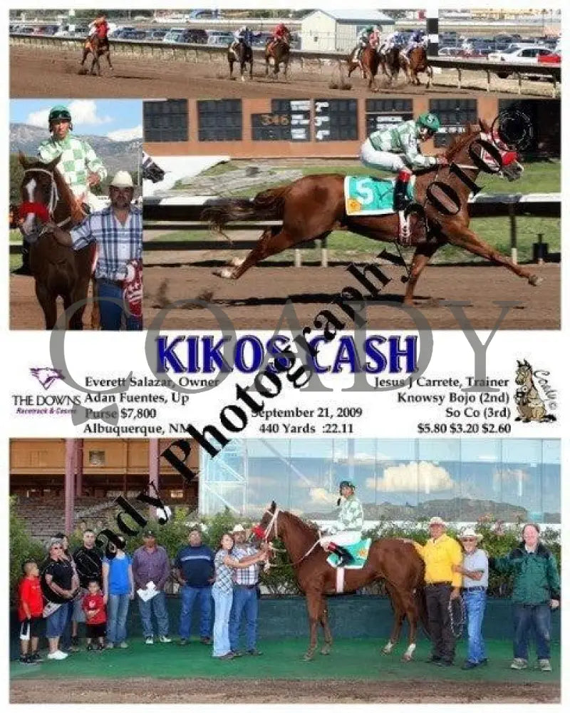Kikos Cash - 9 21 2009 Downs At Albuquerque