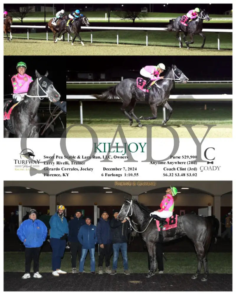 Killjoy - 120724 Race 03 Tp Turfway Park