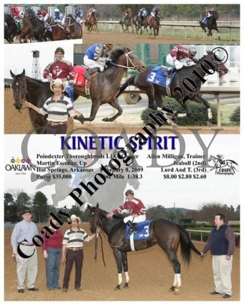 Kinetic Spirit - 2 8 2009 Oaklawn Park