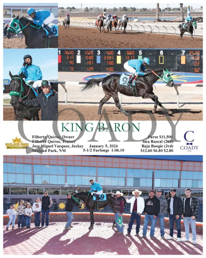 King Baron - 01-05-24 R05 Sun Sunland Park