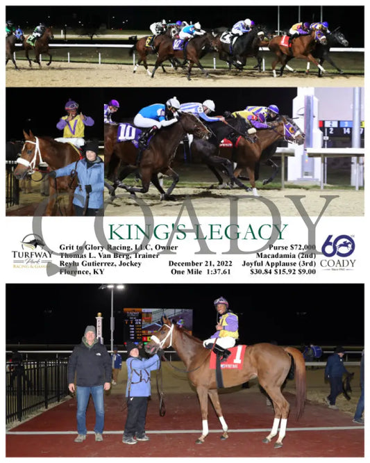 King’s Legacy - 12-21-22 R05 Tp Turfway Park