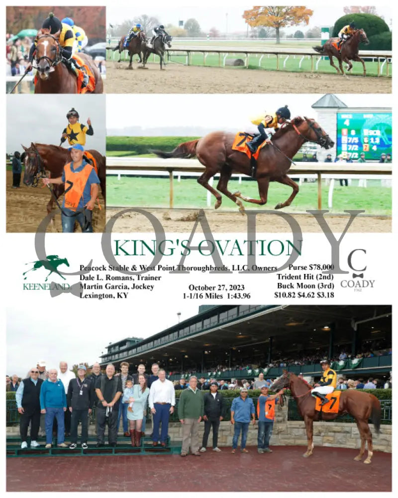 King’s Ovation - 10-27-23 R04 Kee Churchill Downs