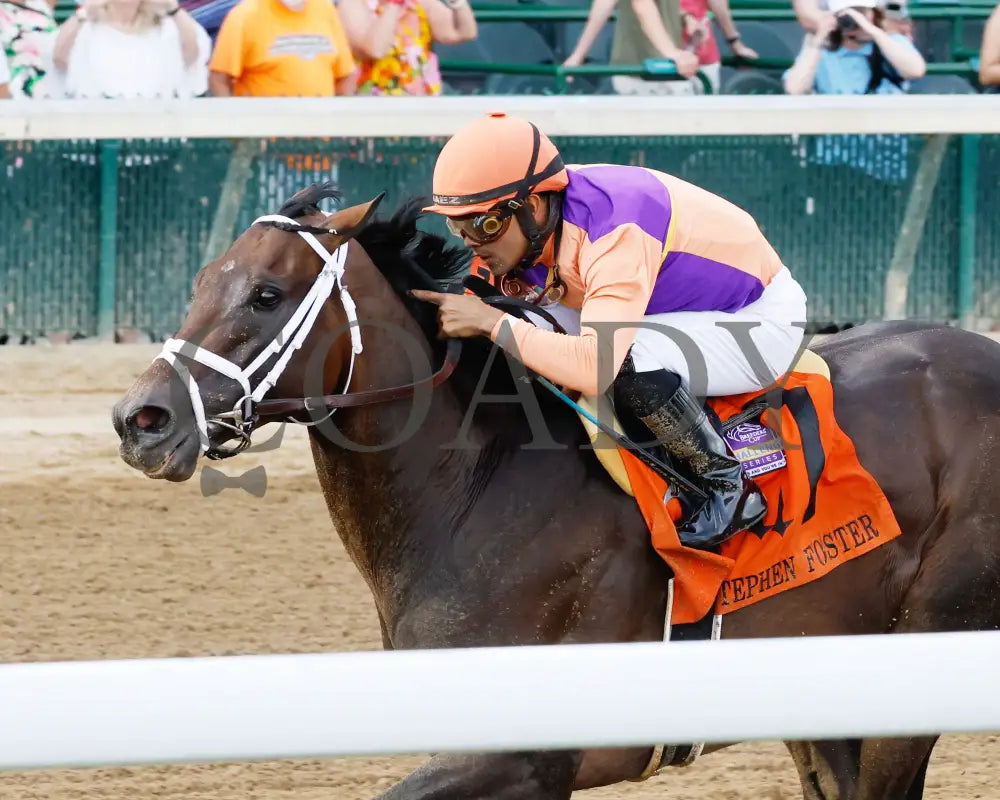 Kingsbarns - The Stephen Foster G1 06-29-24 R11 Cd Inside Finish 02 Churchill Downs