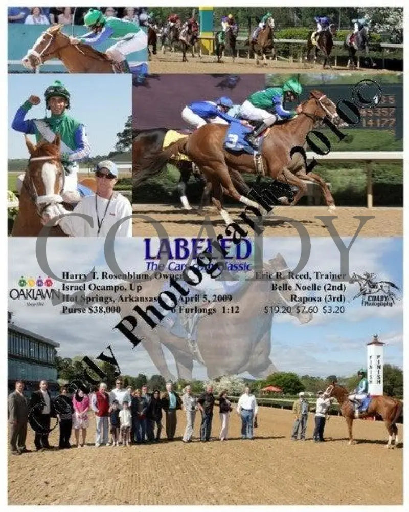 Labeled - The Cars.com Classic 4 5 2009 Oaklawn Park