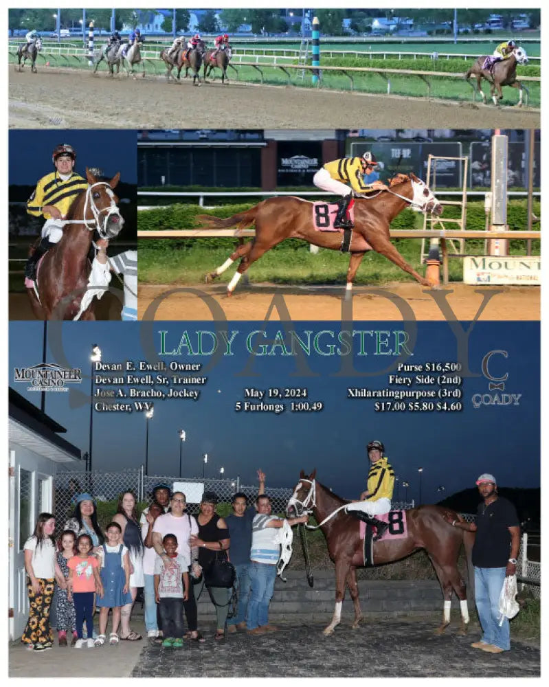 Lady Gangster - 05-19-24 R05 Mnr Mountaineer Park