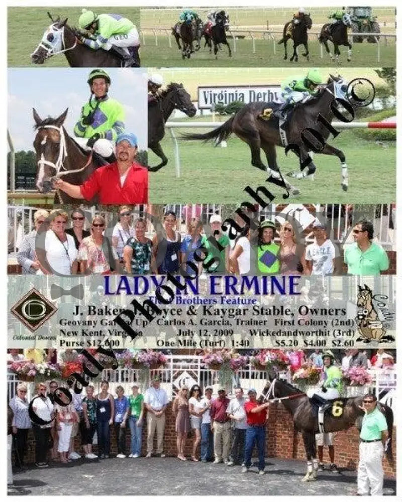 Lady In Ermine - Fleet Brothers Feature 7 12 Colonial Downs