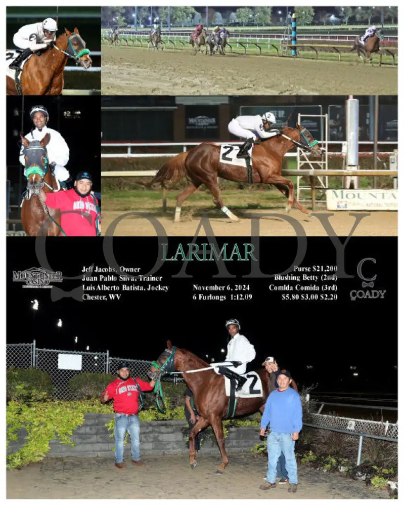 Larimar - 11-06-24 R07 Mnr Mountaineer Park