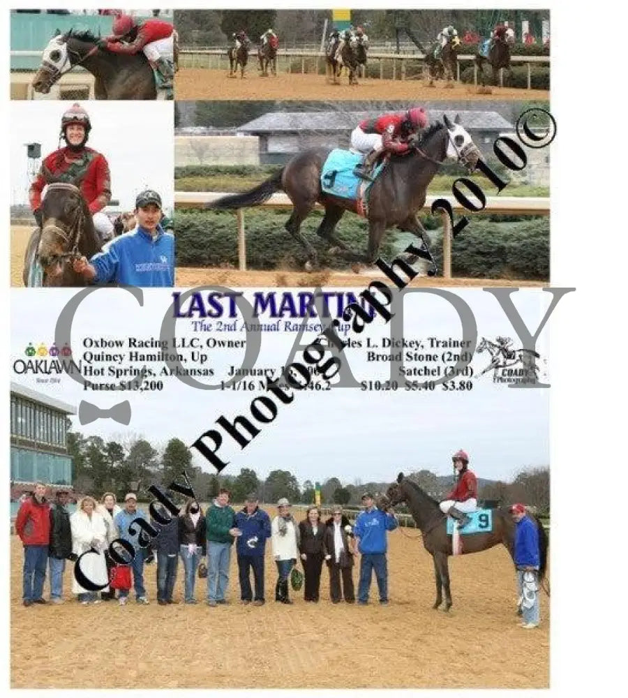 Last Martini - The 2Nd Annual Ramsey Cup 1 Oaklawn Park