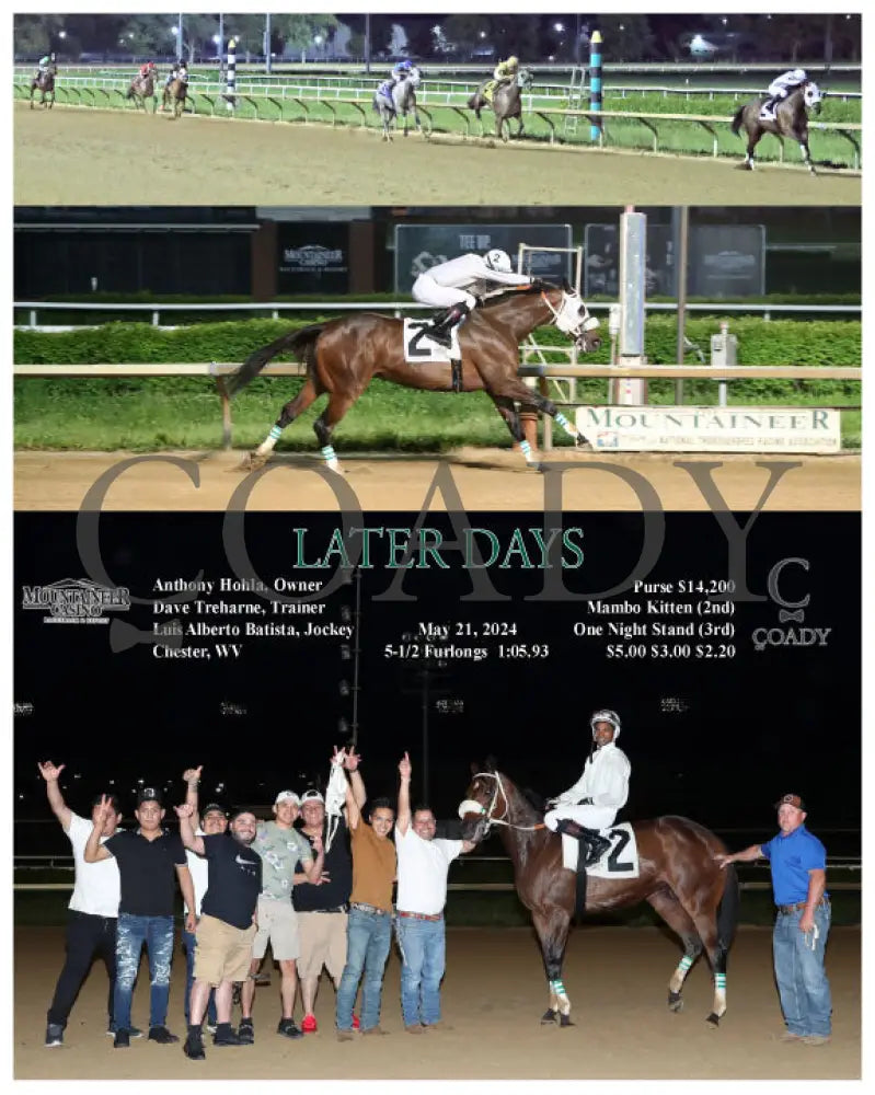 Later Days - 05-21-24 R06 Mnr Mountaineer Park