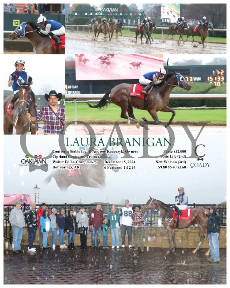 Laura Branigan - 12-15-24 R03 Op Oaklawn Park