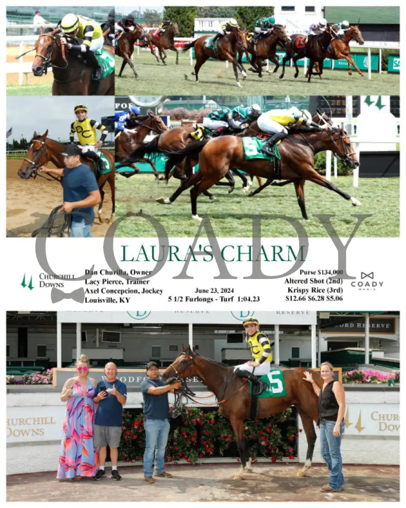 Laura’s Charm - 06-23-24 R08 Cd Churchill Downs