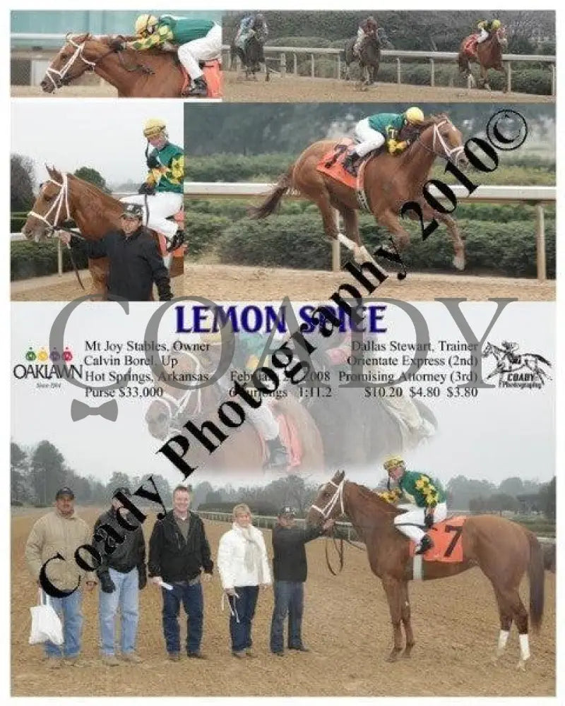 Lemon Spice - 2 21 2008 Oaklawn Park