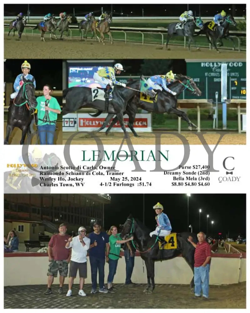 Lemorian - 05-25-24 R07 Ct Hollywood Casino At Charles Town Races