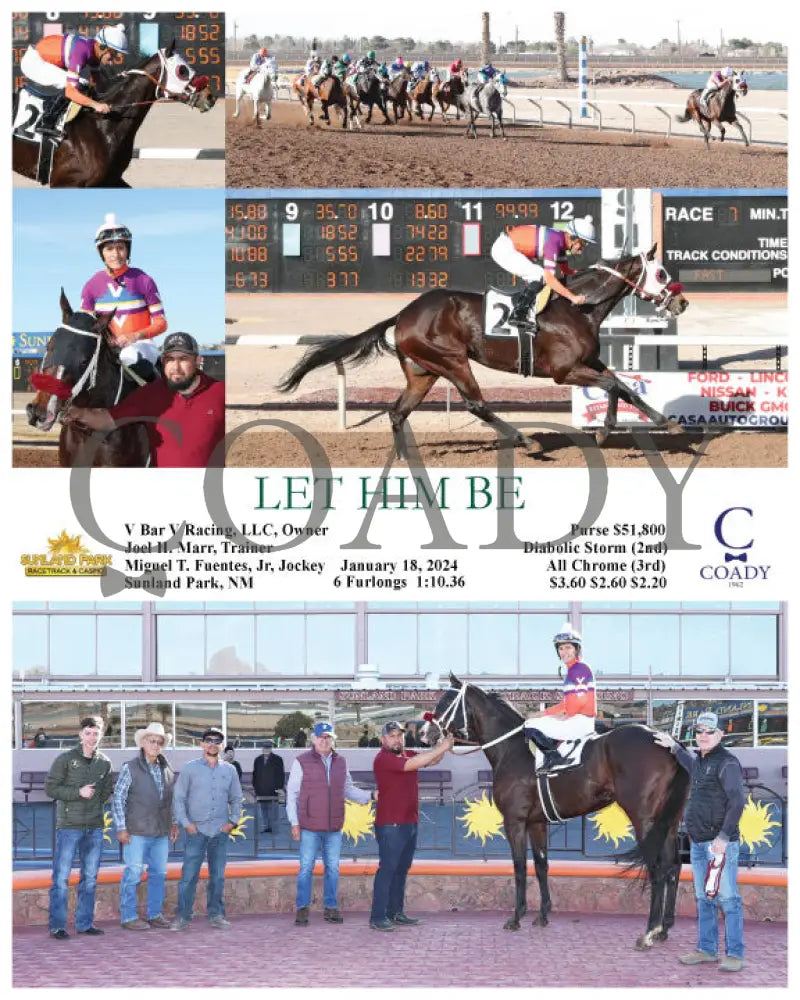 Let Him Be - 01-18-24 R07 Sun Sunland Park